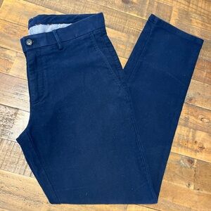 Beautiful Men’s Tailored Navy Jos.A.Banks Pants 34x32